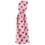 Love Strawberry Blanket Snug Hoodie