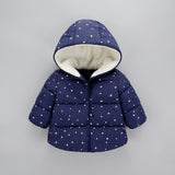 Autumn Winter Jackets for Baby or Children  Printed Cotton Padded Clothes