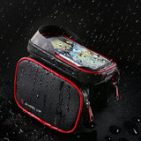 Wheelup bicycle small front bag waterproof mobile holder