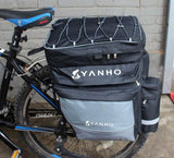 43 L Mountain bike pannier bag, rain cover