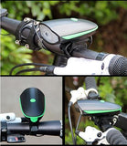 Rechargeable Bicycle HeadLight with Horn