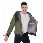 Active Men's Heavy Fleece Zip Up Hoodie