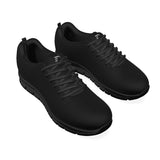 Classic Black Men's Flying Woven Sports Shoes