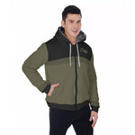 Active Men's Heavy Fleece Zip Up Hoodie