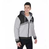 Active Men's Heavy Fleece Zip Up Hoodie