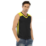 Men's Sleeveless V-neck Training Tank Top