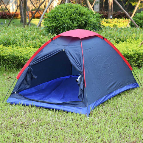 Two Person Outdoor Camping Tent Water Resistance with Carry Bag for Hiking
