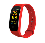 M5 color screen sports pedometer step with hearth rate and blood pressure monitor