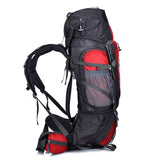 Professional mountaineering 80L outdoor Travel Backpack Bag for hiking camping