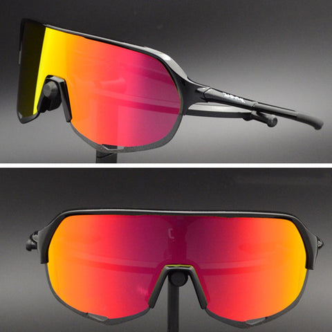 Outdoor Polarized Sports Bike Sunglases And Windshield