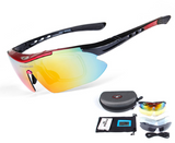 RockBros Polarized Cycling SunGlasses Outdoor Sports Men Women 5 Lens