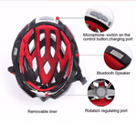 Smart cycling helmet lighting bluetooth