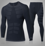 Running T Shirt and Pants Men Compression Tights Underwear Sets Crossfit Bodybuilding Fitness Sport Jerseys Suit