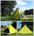 Double Layer 5-8 Persons Waterproof Camping Pyramid Tipi Tent Family Camping Grassland Big Kids Tent - Buy Tent