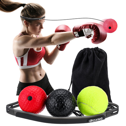 Boxing Training Ball Reflex Speed Training Exercise Sport Fitness Equipment