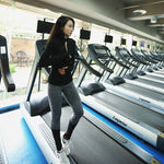 Aerfey Long Sleeve Women Zipper Jacket Tracksuits for Running Yoga Fitness