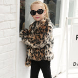 Kids Baby Girls Autumn Winter Faux Fur Coat Jacket Thick Warm Outwear Clothes Winter coat for girls drop ship