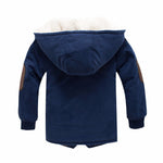 Children Winter Hoodies Jackets With Fur