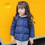 Autumn Winter Jackets for Baby or Children  Printed Cotton Padded Clothes