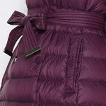 Winter fashion women's slim hooded long down coat warm jacket