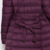 Winter fashion women's slim hooded long down coat warm jacket